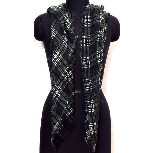 Designer Black Scarves