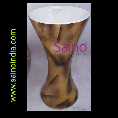 ONE PIECE DESIGNER PEDESTAL BASIN