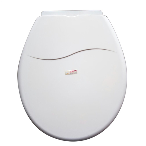 EWC Toilet Seat Cover - Plastic, 16x14 Inches, White | Easy Cleaning, Durable Design, Comfortable Fit