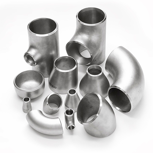 Buttwelded Pipe Fittings - Graded Steel Metal Customizable Thickness Polished Surface Finish | Corrosion Resistant High Tensile Strength Easy to Fit
