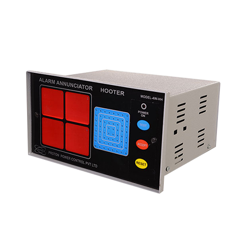 4 Window Annunciator with Inbuilt Hooter MODEL- 4W-HH