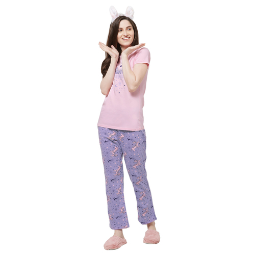 Evolove Womens Pajama T Shirt Sets (EVO23)