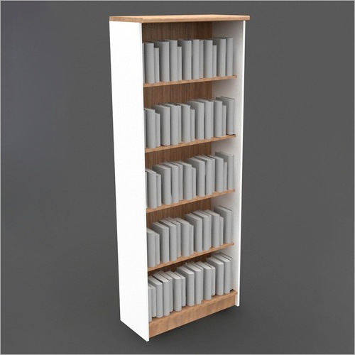 Five Shelves Single Side Library Rack