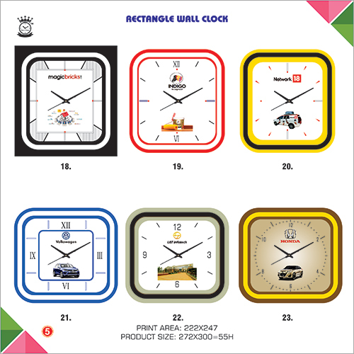 Promotional Rectangle Wall Clock
