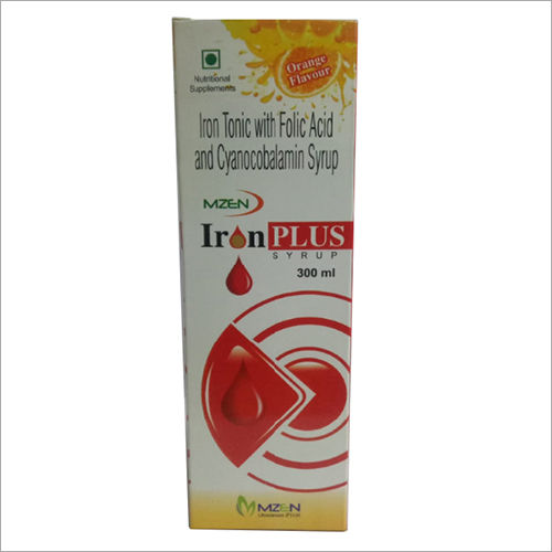 Iron Tonic With Folic Acid And Cyanocobalamin Syrup General Medicines