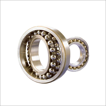 Industrial Self Aligning Ball Bearing - Stainless Steel, 1-3 Inch Size, Flanged Bushes | Ideal for Rotational Friction and Load Support