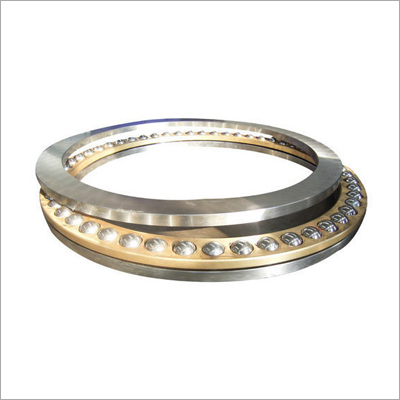 Industrial Angular Contact Thrust Ball Bearing - Stainless Steel, 1-3 Inch Size | Flanged Bushes, Supports Radial and Axial Loads, 150-500 Grams