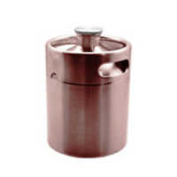 2 Litre Mini Keg-brushed Copper