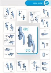 Multi Point Locking Handle For Windows