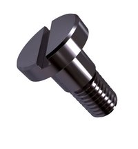 DIN923 Slotted pan head screws with shoulder