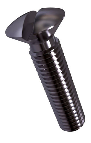 DIN 964 Slotted raised countersunk oval head screw