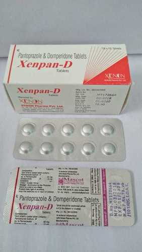 Pantoprozole And Domperidone Tablets Ingredients: Pantoprazole 40Mg +Domperidon 10Mg