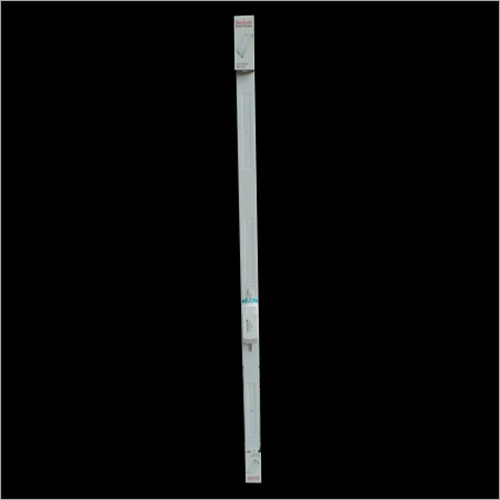 Compact Tube Light Fitting - Ceramic & Aluminum, 1 Foot Length, White Color | Fluorescent & LED Lighting Type