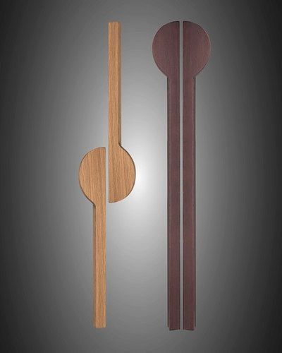 Wardrobe Cabinet Handle Wood Monza