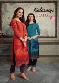 Quick Dry Rayon Print Jam Silk With Embroidery Work Pants