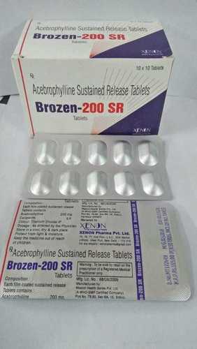 Acebrophylline Sustained Release Tablets