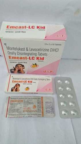 Montelukast & Levocetirizine DiHCl Orally Disintegrating Tablets