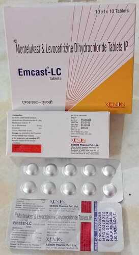 Montelukast 10mg  Levocetirizine 5mg