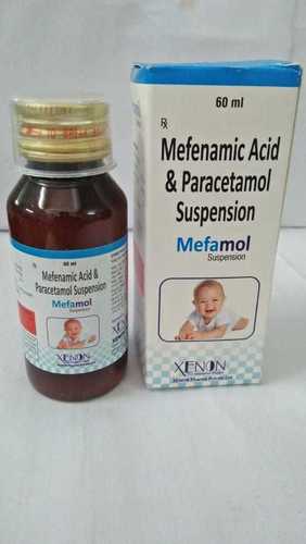 Mefenamic Acid and Paracetamol Suspension