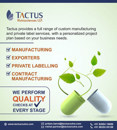 Food Supplements Manufacturing Service
