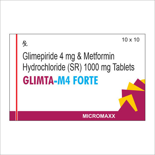 4 Mg Glimepiride And Metformin Hydrochloride Tablets Generic Drugs