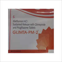 Metformin Hci Sustained Release With Glimepiride And Pioglitazone Tablets Generic Drugs
