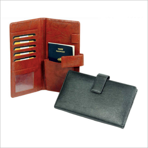 PU Leather Passport Holder