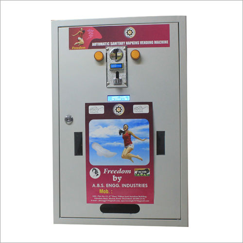 Automatic Sanitary Napkin Vending Machine - Material: Ms