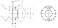 DIN 547 Two hole nut