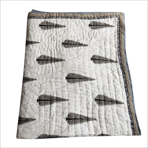 Silk Double Bed Quilt - 100% Silk, Double Size | Cotton Filling, Washable, Various Patterns and Colors, Super Comfort