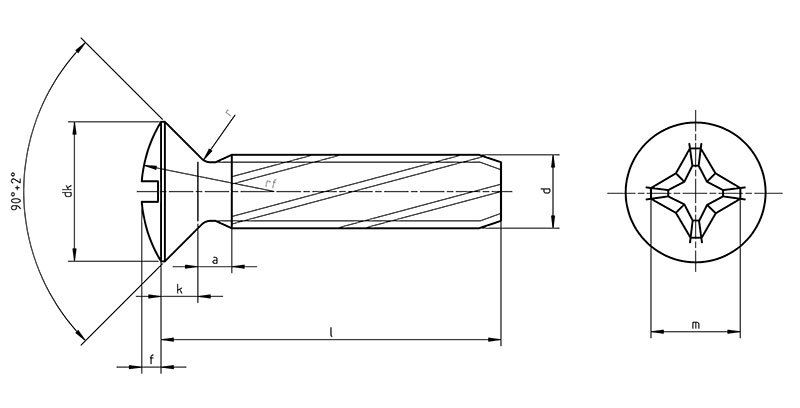 DIN 7513 G - Hex tapping screws G with Raised Head