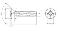 DIN 7513 G - Hex tapping screws G with Raised Head