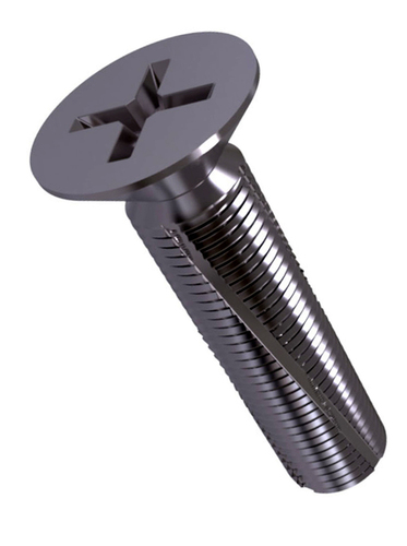 DIN 7516 D Self Tapping Thread Cutting Screw whit flat head with Phillips