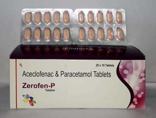 Aceclofenec Paracetamol Tablets