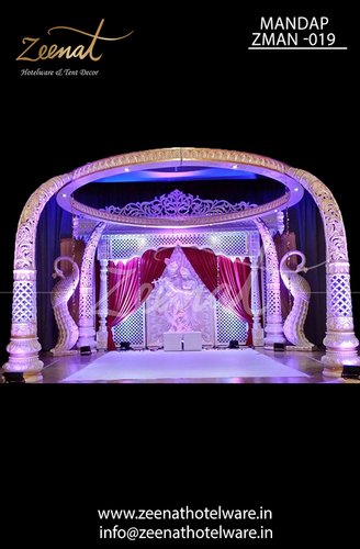Fiber Wedding Mandap Capacity: 3-4 Person