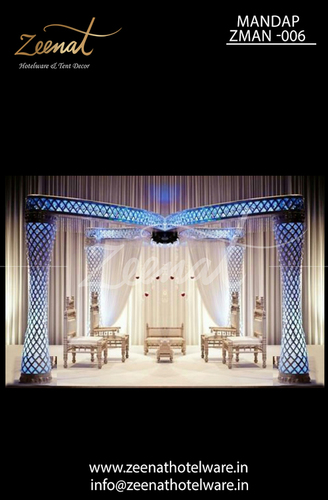 Fiber Wedding Mandap Capacity: 3-4 Person