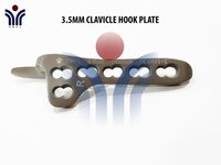 Black Lcp Clavicle Hook Plate 3.5mm