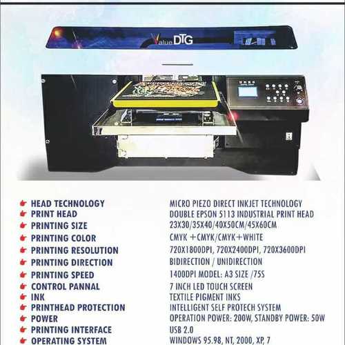 Value dtg -Garment digital printing machine