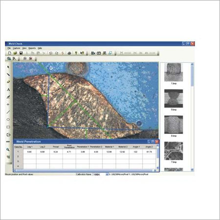 WELD CHECK SOFTWARE - Inspection Tool for Windows | Customizable Reporting, Multiple Data Formats, Various Image Imports, Weld Quality Assessment