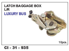 Latch Baggage Box LH/RH Luxury Bus Universal