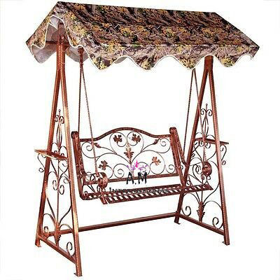 antique wrought iron swing