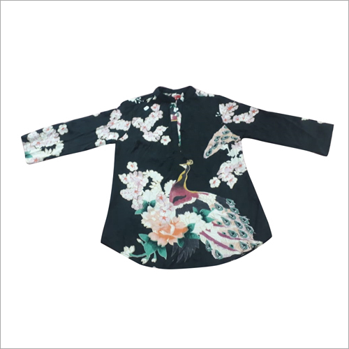 Breathable Ladies Casual Wear Short Kurta