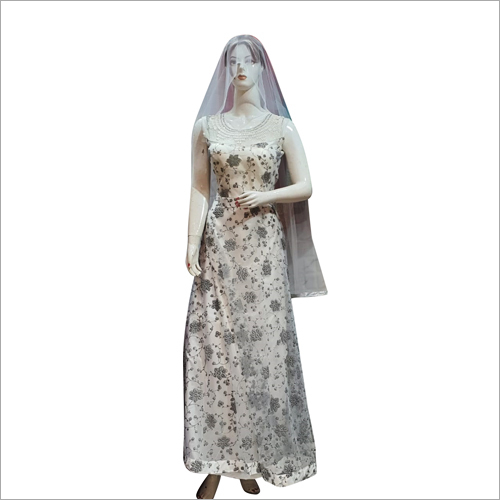 Cool Dry Ladies Party Wear Gown