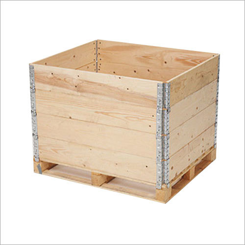 Wooden Pallet Collar By M R PACKAGING
