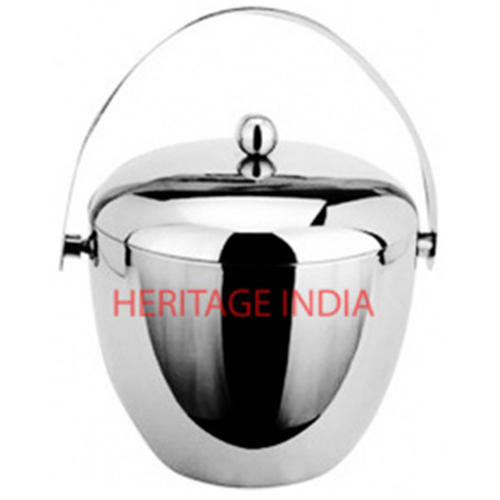 Stainless Steel Ice Bucket By HERITAGE INDIA