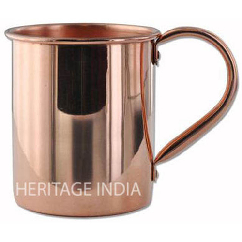 Polished Copper Mug