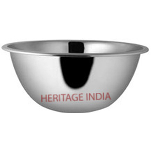 Stainless Steel Deep Mixing Bowl By HERITAGE INDIA