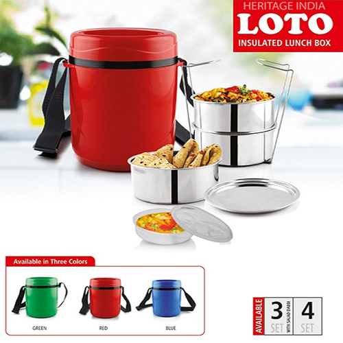 Available In Different Color Insulated Tiffin