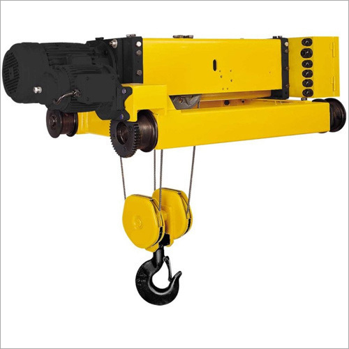 Industrial Hoist Crab Application: Material Yard
