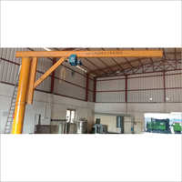 Piller Mounted Jib Crane Application: Industrial